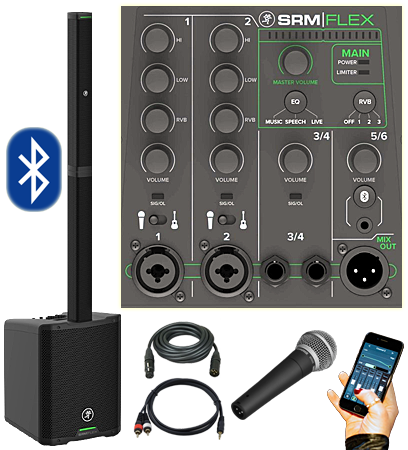 hyr pelarhögtalare till sång och talare