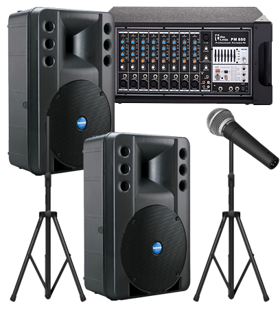 hyra högtalare till utomhusbruk